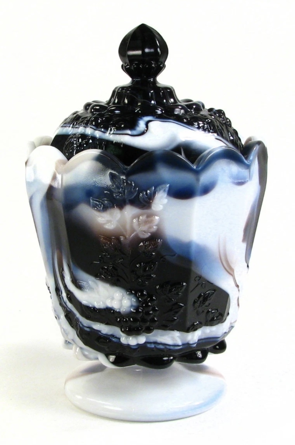 Paneled Grape Small Canister