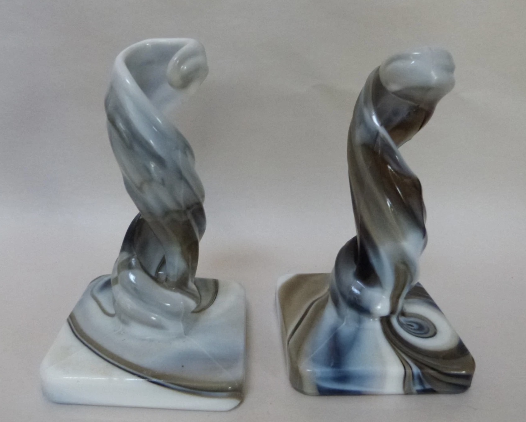 1933 Spiral Candleholders