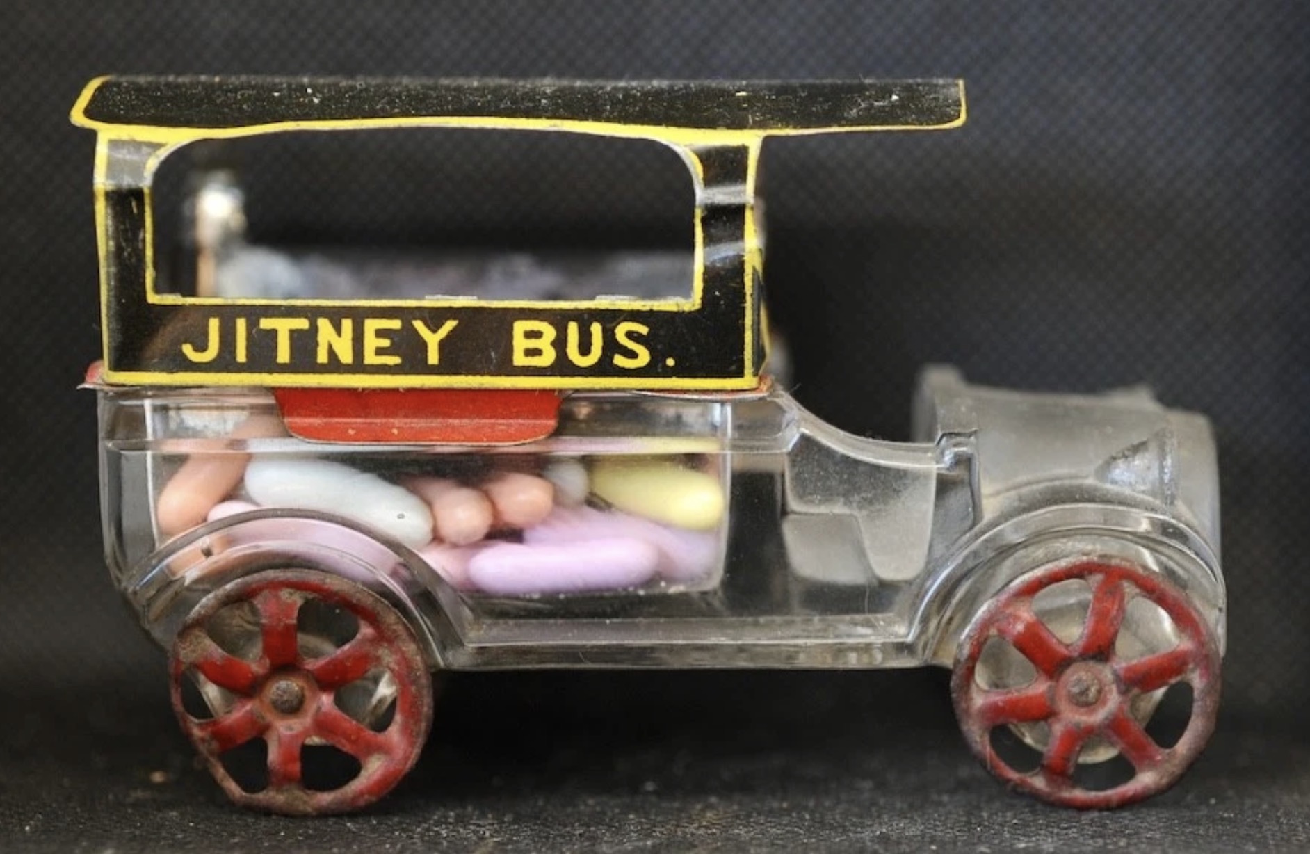 Jitney Automobile Candy Container