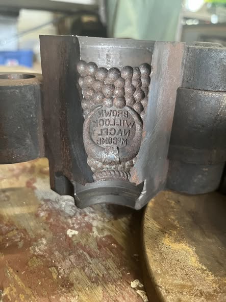 Shriners Glass Grapes Shotglass 1907