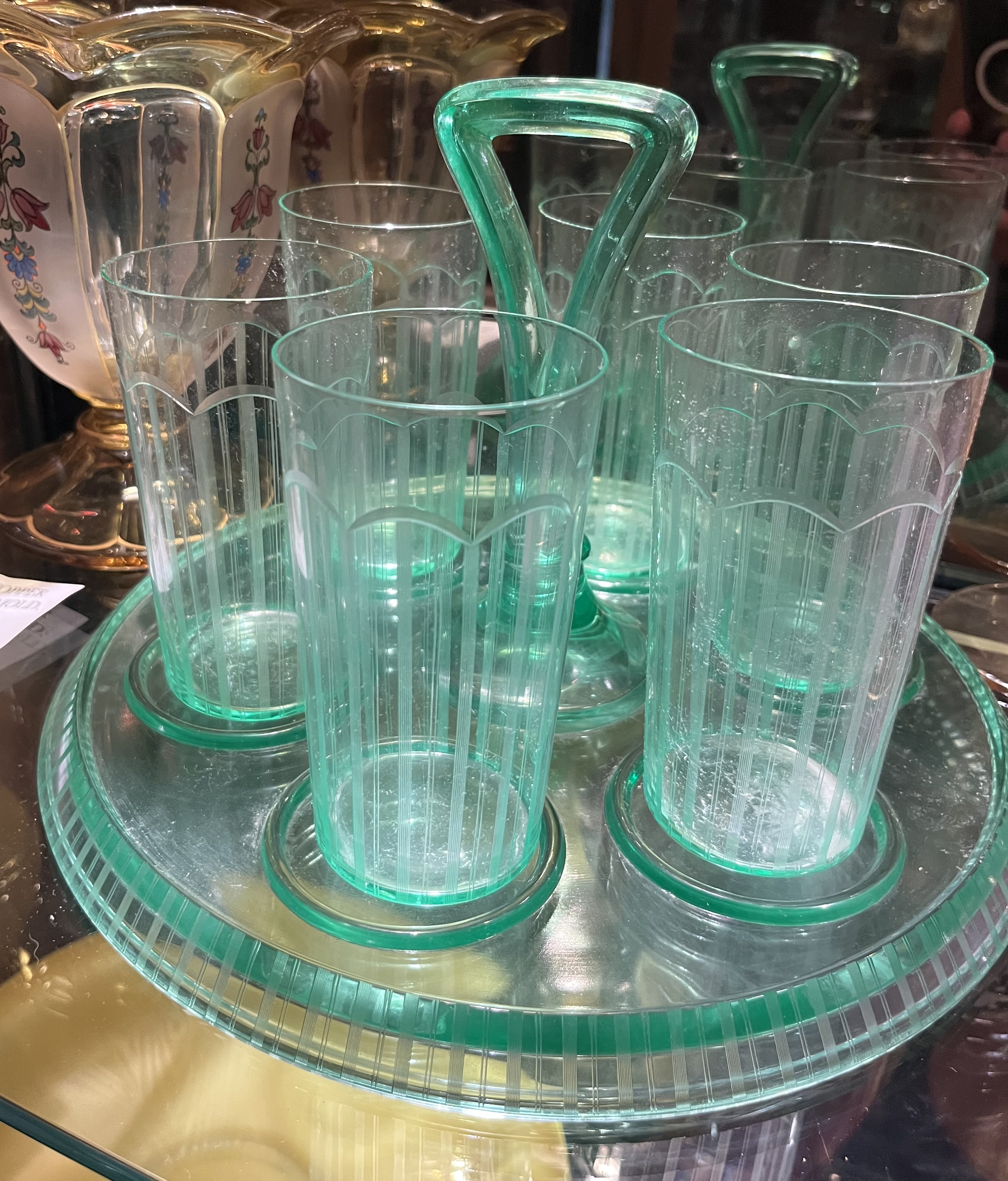Line 1820 Lemonade Set Green with Cutting